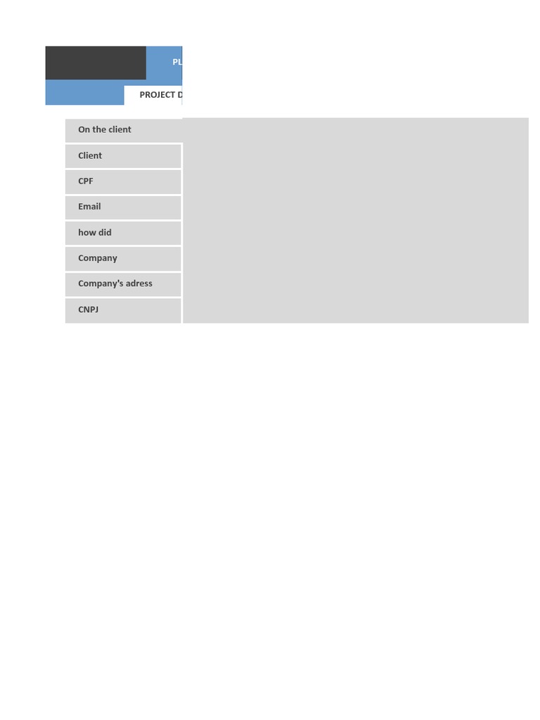 Project Management Model Excel | PDF | Marketing | Business Economics