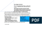 Format Laporan Realisasi PED, Realisasi Duk KES, Dan Pernyataan PED - 1