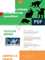 Testes em animais na indústria de cosméticos