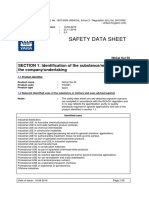 Safety Data Sheet: SECTION 1: Identification of The Substance/mixture and of The Company/undertaking