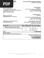 Tax Invoice/Bill of Supply/Cash Memo: (Original For Recipient)