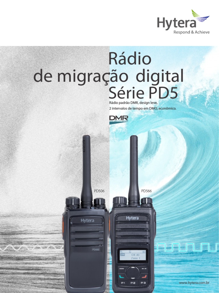 Hytera PD506 | PDF | Frequência muito alta | Comunicação