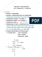 Study Unit 2: Linear Functions Chapter 2: Sections 2.1 - 2.4 and 2.6 1. Function