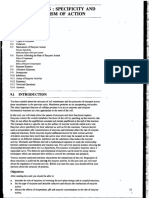 Unit 9 Enzymes Specificity and Mechanism of Action: Structure