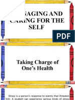 Managing and Caring For The Self