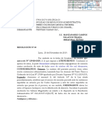 Casación contra resolución de vista en proceso contencioso administrativo