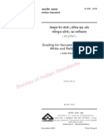 Bureau of Indian Standards: Grading For Vacuum Pan (Plantation White and Refined) Sugar
