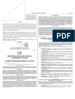 Acuerdo Ministerial 146-2020 03.06.2020 Ministerio de Salud desescalada