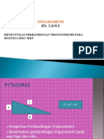 KD. 3.8-4.8 Trigonometri