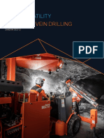 In Narrow Vein Drilling: High Versatility