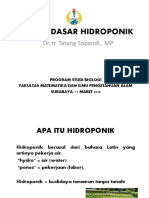 Teknik Dasar Hidroponik