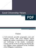 Good Citizenship Values 1