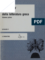 Storia Della Letteratura Greca - I. Dagli Inizi A Erodoto by Albin Lesky