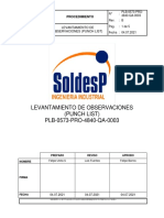 PLB-0573-PRO-4840-QA-0003 - Procedimiento Levantamiento de Observaciones - Rev.B