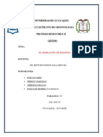 Elaboración de rodetes de cera para registro de relaciones oclusales