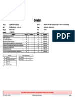 Boletim com notas e situação do 4o semestre de Pedagogia