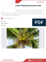 The Coconut Palm IELTS Reading Answers With Explanation: Dol Ielts Đình L C