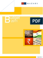 Budget 2011 - Mazars