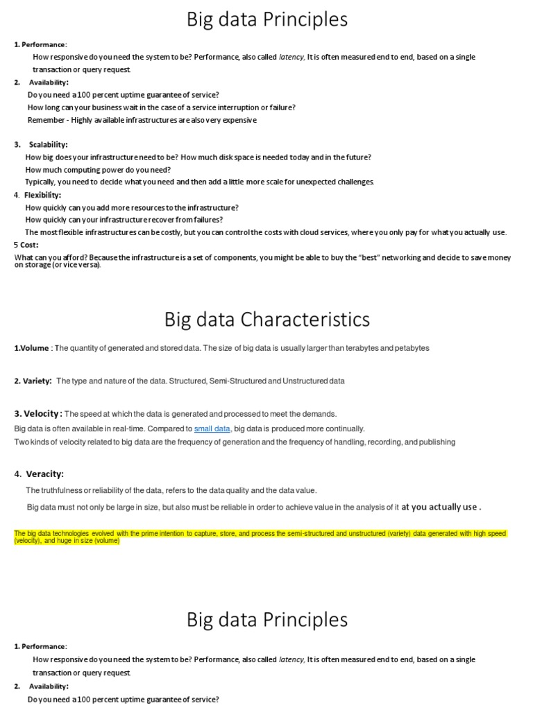 Basic Big Data Flow3 | PDF | Big Data | Computer Data Storage