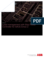 Load Management With Ekip Power Controller For SACE Emax 2: White Paper