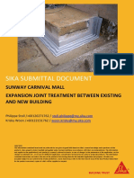 Sika Sunway Carnival Expansion Joint