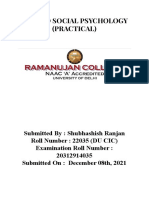 ASP Combine Practical by Shubhashish Ranjan (22035 - DU CIC)