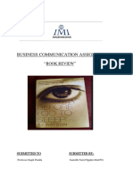 Business Communication Assignment " ": Book Review