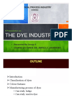 Dye Chemistry: Classification, Manufacturing and Environmental Impact
