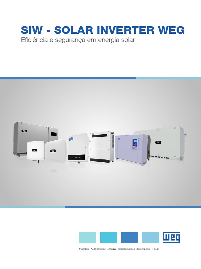 Inversor Solar Weg Siw200g m070!7!0 KW Monofasico 220 V 2 MPPT | PDF ...