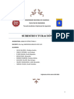 Subestructuración Informe