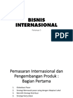 P 5 Bisnis Internasional