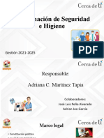 Capacitación Coordinación Seguridad e Higiene