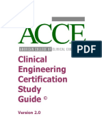 Clinical Engineering Certification Study Guide