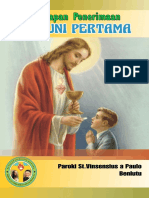 Buku Pembinaan Komuni Pertama Paroki Benlutu