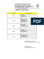 Jadwal Guru Piket