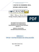 DOSSIER UNIDAD II Evaluacion Por Competencias