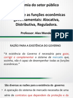 O Estado e As Funcoes Economicas Governamentais Alocativa Distributiva Reguladora Videoaula 1