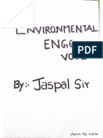 Environment Engg. Vol-I , notes