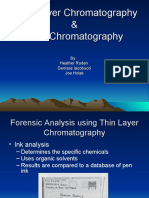 Thin Layer Chromatography & Gas Chromatography