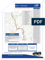 S5 Sandton - Fourways Bus Route Times