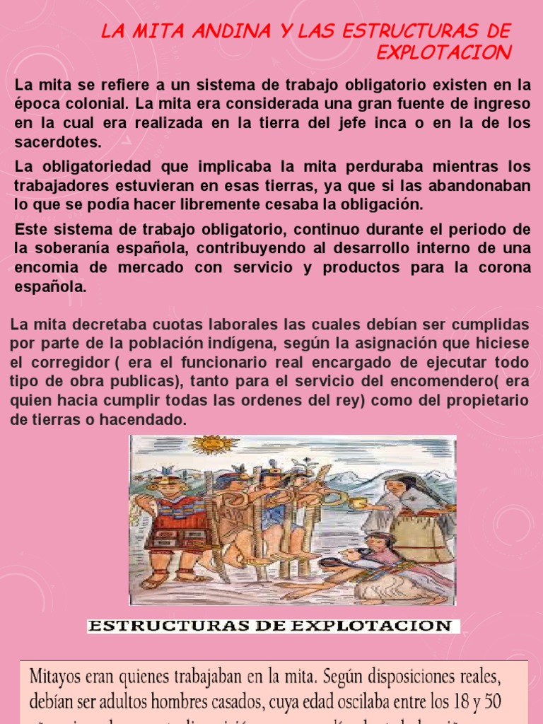 La Mita Andina: Sistema Colonial de Trabajo | PDF | Historia