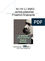 Nietzsche.nihilismo, El (Escritos Póstumos)