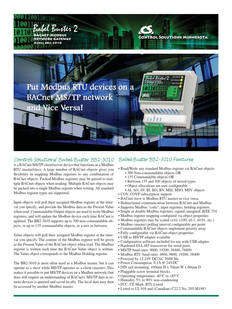 Control Solutions