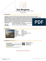Guy Bergeron: About The Artist