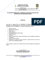 No Aplican Los Siguientes Formatos