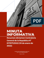 Resumen Minuta DPT Dictamen Honorarios Estado