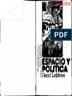 LEFEBVRE, HENRI - Espacio Y Política (El Derecho A La Ciudad II) (1) (OCR) (Por Ganz1912)