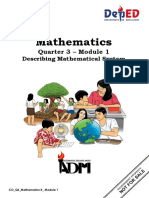 Math-8 - Q3 - Mod1 - Describing Mathematical System - v3
