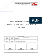 02-CA-CP-PC-03 - Procedimiento para el Habilitado y Colocación de Acero REV02 (1)