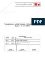 06-CA-CP-PC-06 - Procedimiento para La Colocación de Concreto REV03